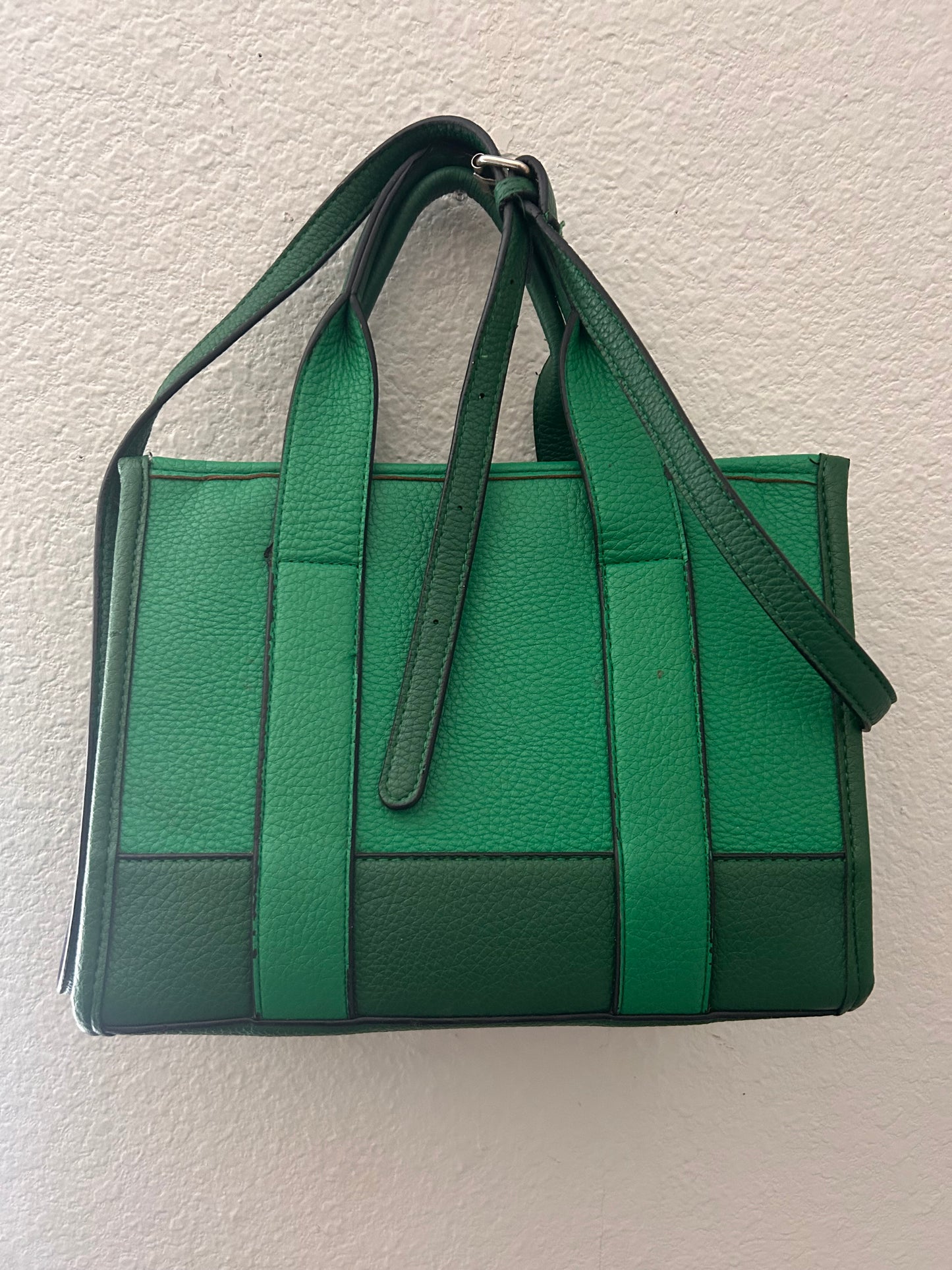 The Tote Bag- Green Statement Carryall