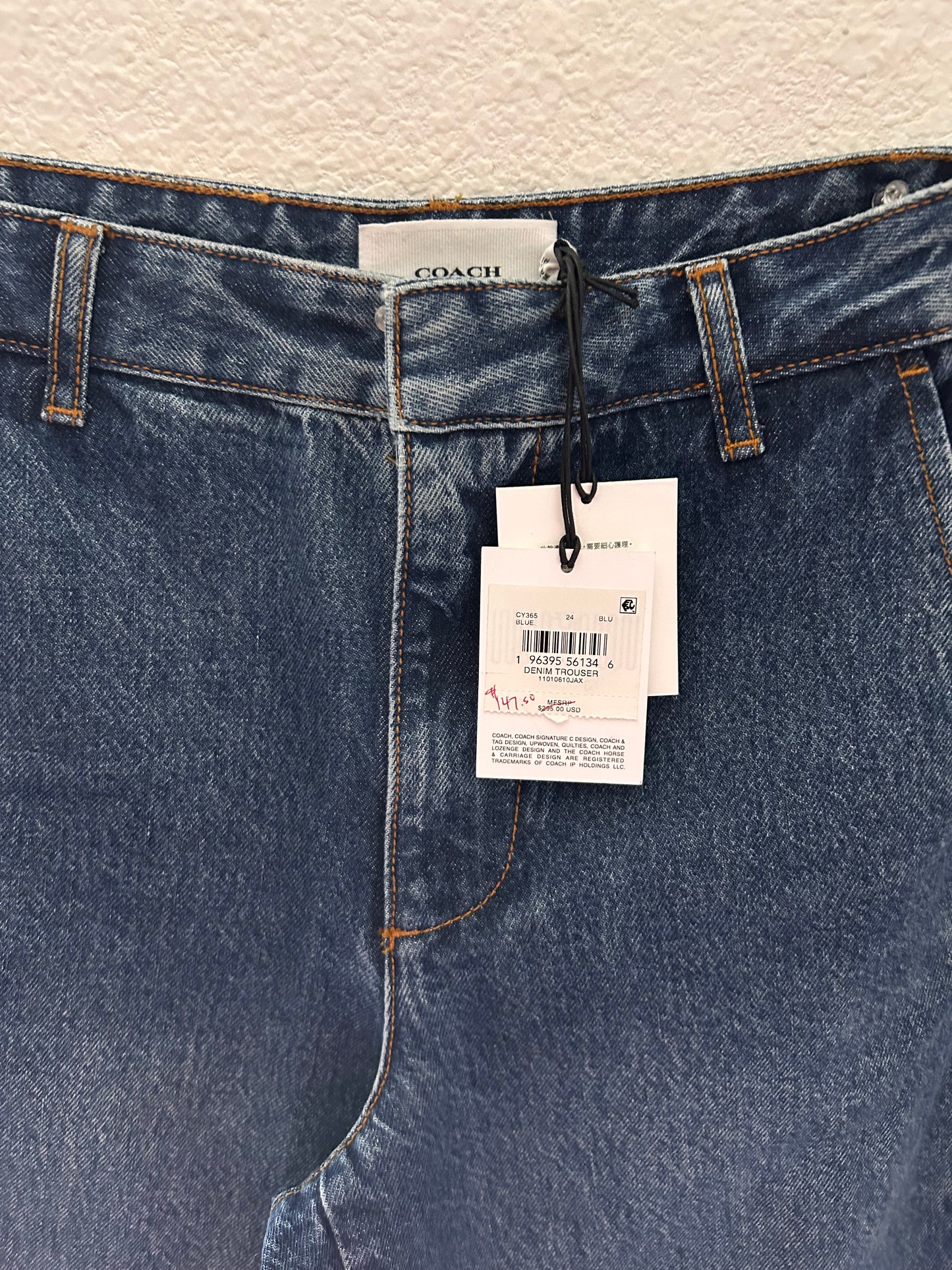 Vintage Coach denim jeans